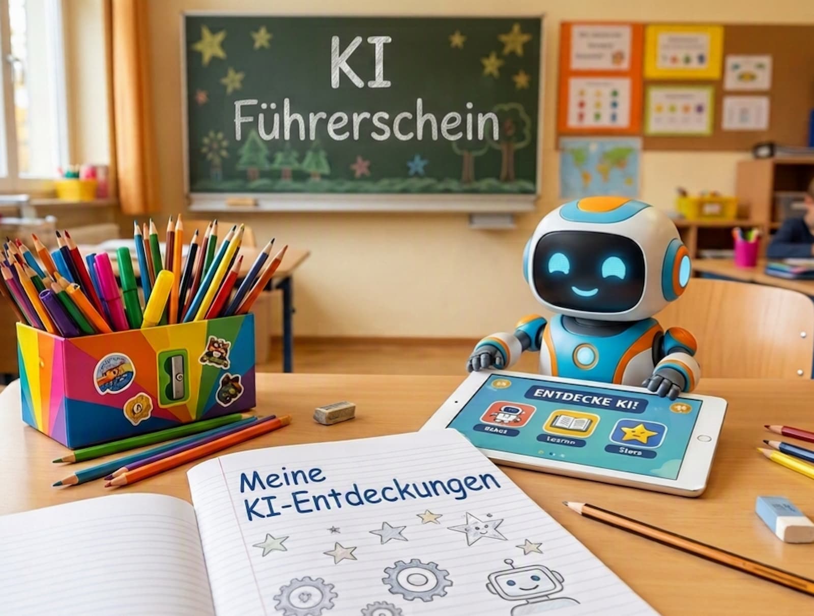 KI-Führerschein für Kinder – Künstliche Intelligenz verstehen für Klasse 4 und 5