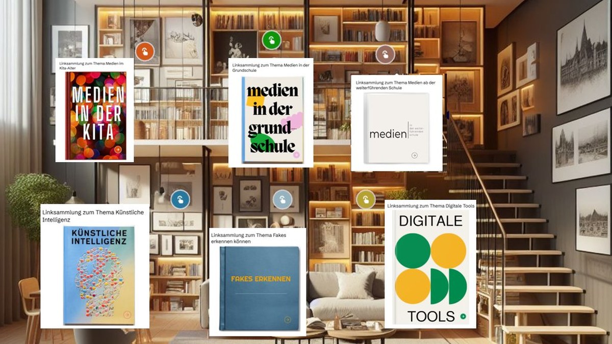 Interaktive Medienpädagogik-Bibliothek – Links und Materialien von Johannes Wentzel, Münster