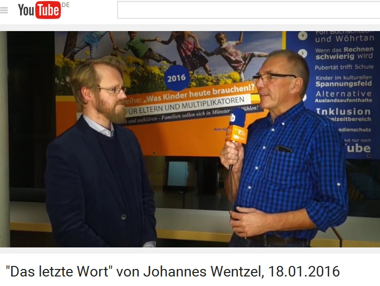 Votrag mit Johannes Wentzel